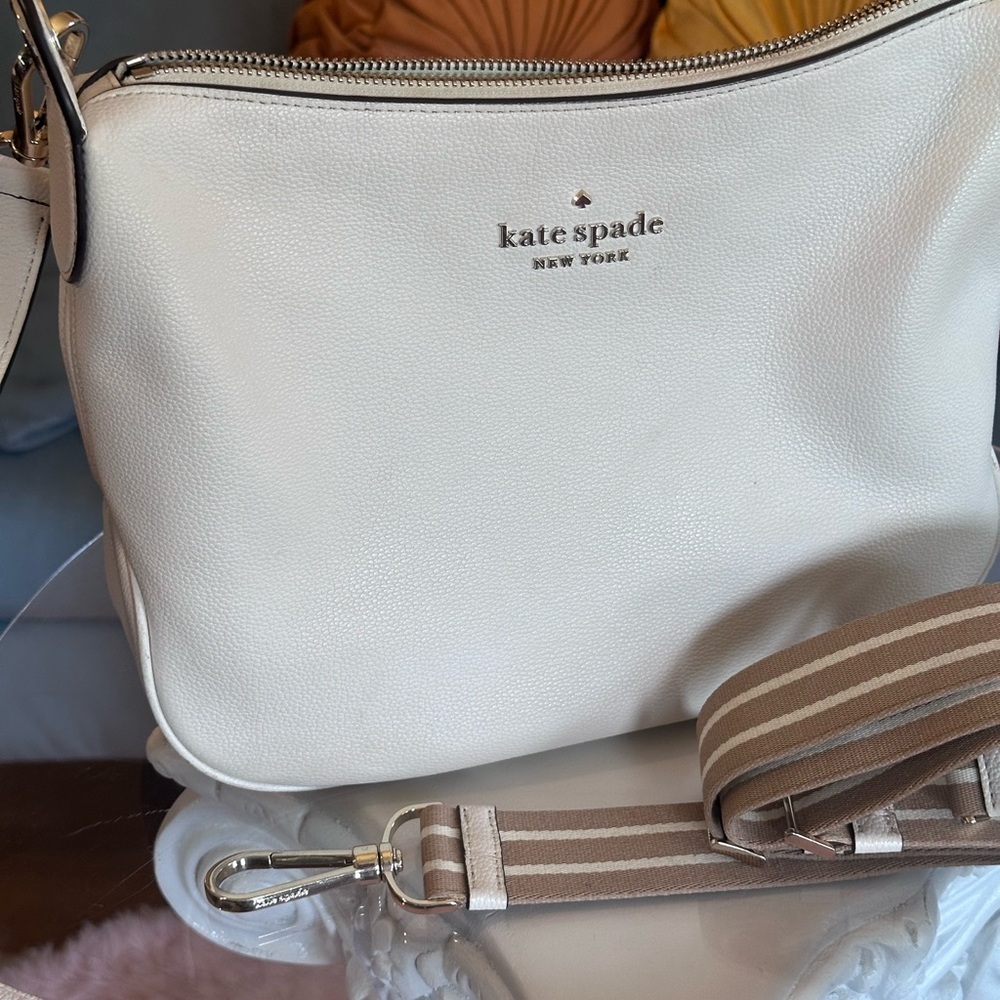 Kate Spade New York Cream Crossbody Bag